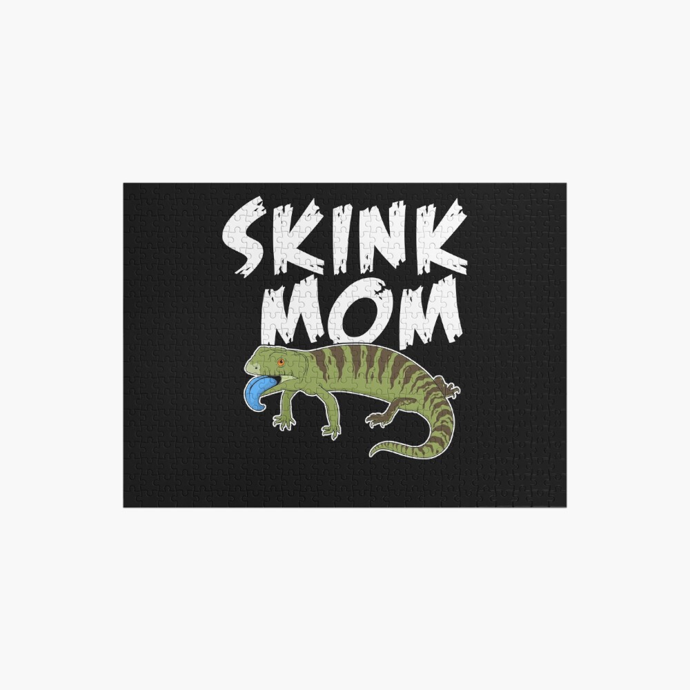 Good Sale Skink Mom Funny Reptile Owner Blue Tongue Lizard Jigsaw Puzzle by jakehughes2015 JW-LJX5JE5G