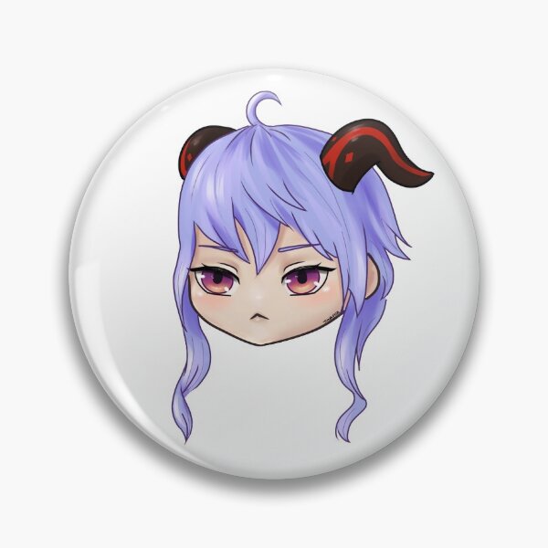 Item preview, Ganyu Genshin Impact Chibi designed and sold by TunafishArt.