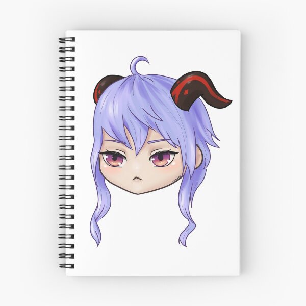 Item preview, Ganyu Genshin Impact Chibi designed and sold by TunafishArt.
