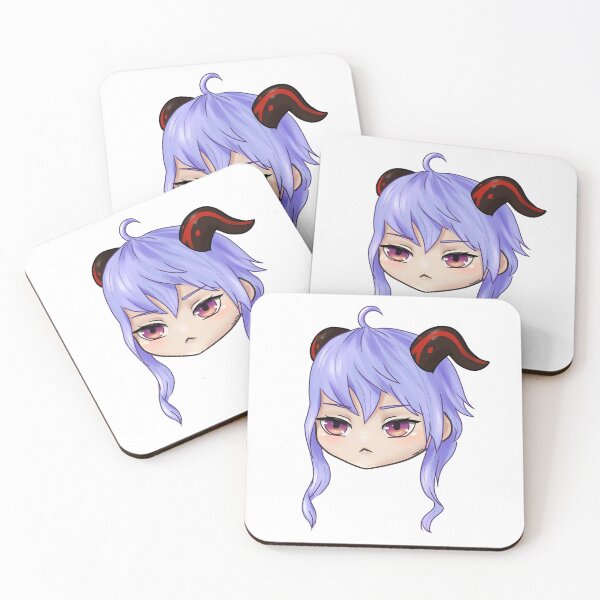 Item preview, Ganyu Genshin Impact Chibi designed and sold by TunafishArt.