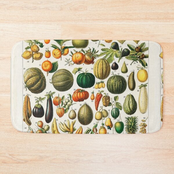 Item preview, Varieties of vegetables  chart poster art - Adolphe Millot  designed and sold by Vintage Designs +.