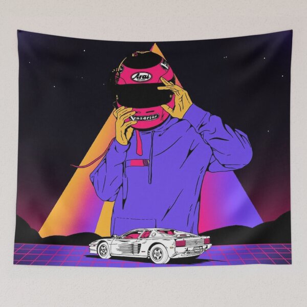 Item preview, Frank Ocean White Ferrari Poster designed and sold by JoeMahoney.
