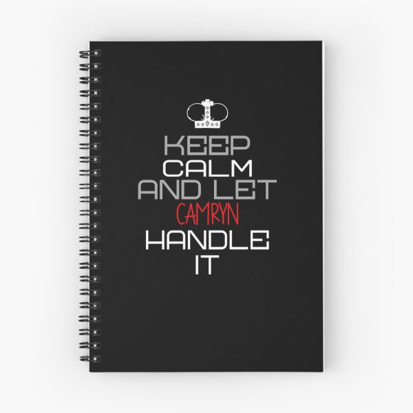 Item preview, Keep Calm And Let Camryn Handle It designed and sold by IcyTees.