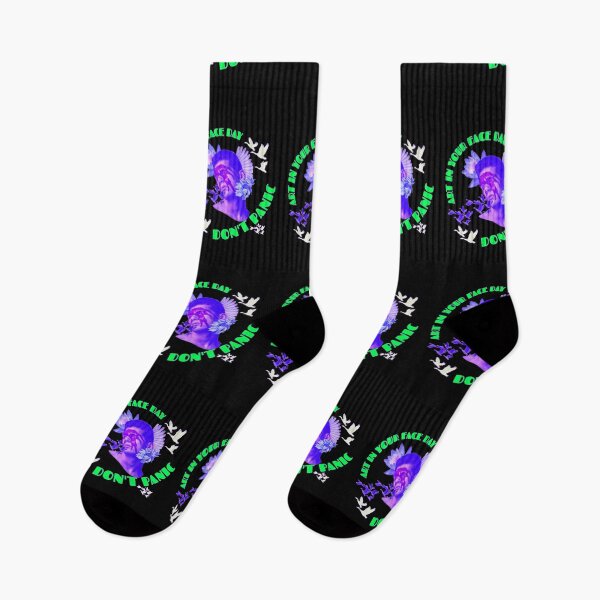 Item preview, Art on the face, don't panic designed and sold by vibeno1.