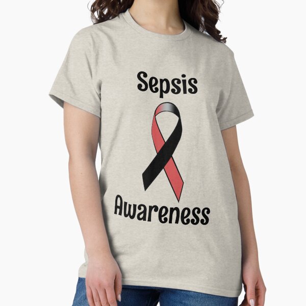 Vista previa del artículo con la obra «Cinta de concienciación sobre la sepsis», diseñado y vendido por DivineDesigns11.