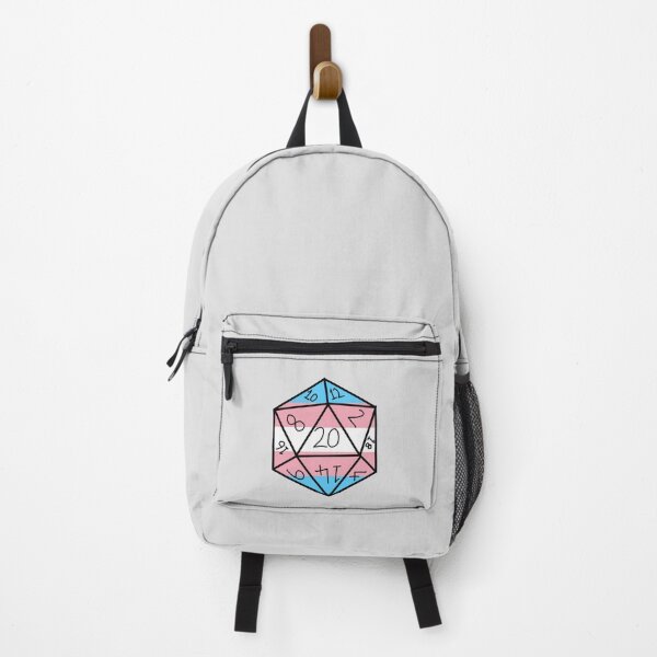 Item preview, Transgender Pride D20 designed and sold by Katy Briant.