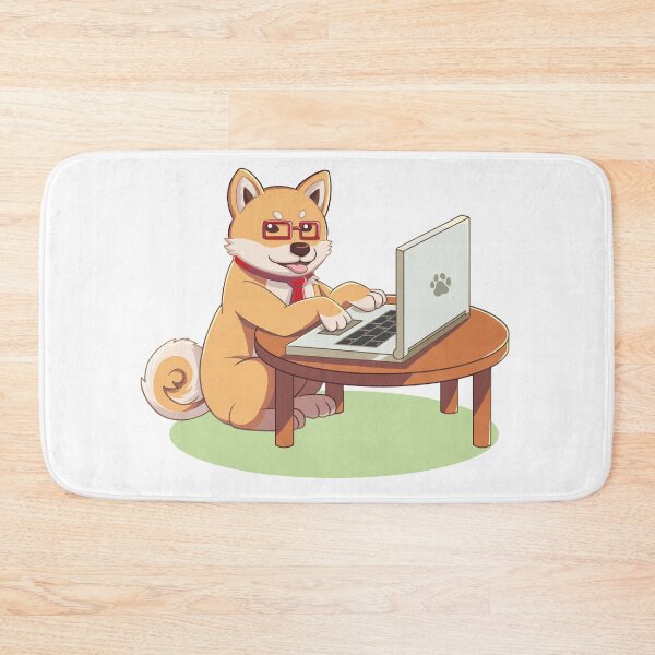 Item preview, Office Dog (Brown) designed and sold by EdgeKagami.
