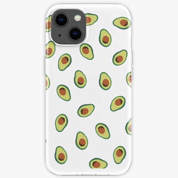 Avocado White Phone Case iPhone Soft Case