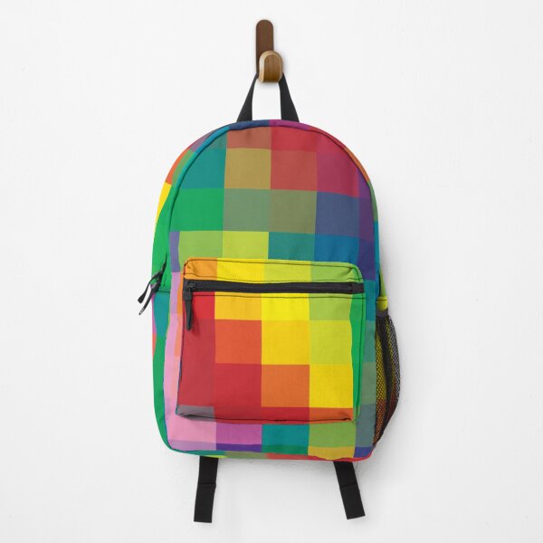 Item preview, Absolutely Impossible Pixel Pattern - Rainbow designed and sold by LJWDesigns.