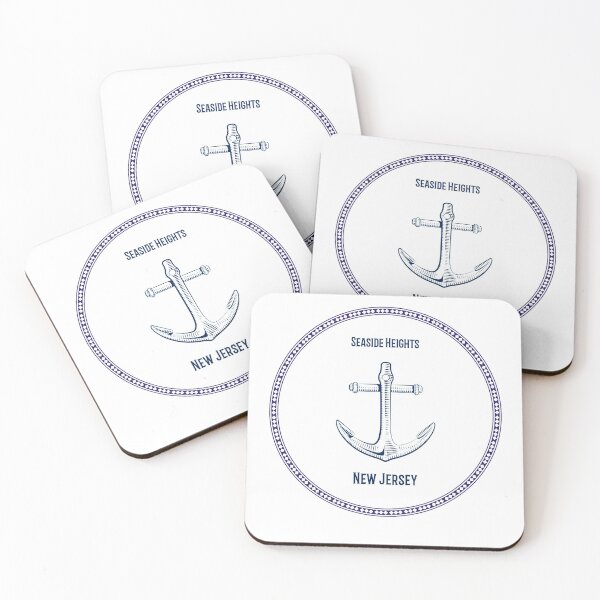 Item preview, Seaside Heights New Jersey with Anchor designed and sold by JerseyBoysTees.
