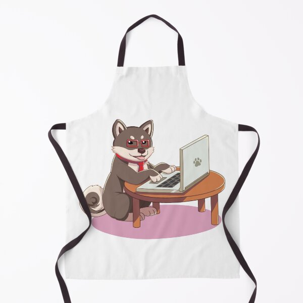 Item preview, Office Dog (Black) designed and sold by EdgeKagami.