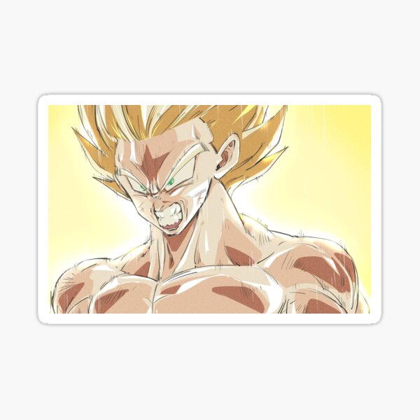 Goku Super Saiyan Sticker For Sale By Dragonballhouse Redbubble