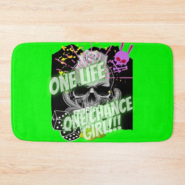 Item preview, One Life One Chance Skull Vegas Shirt for Girls designed and sold by Nickibeutel.
