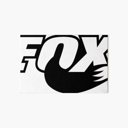 Fox mtb logo | Art Board Print