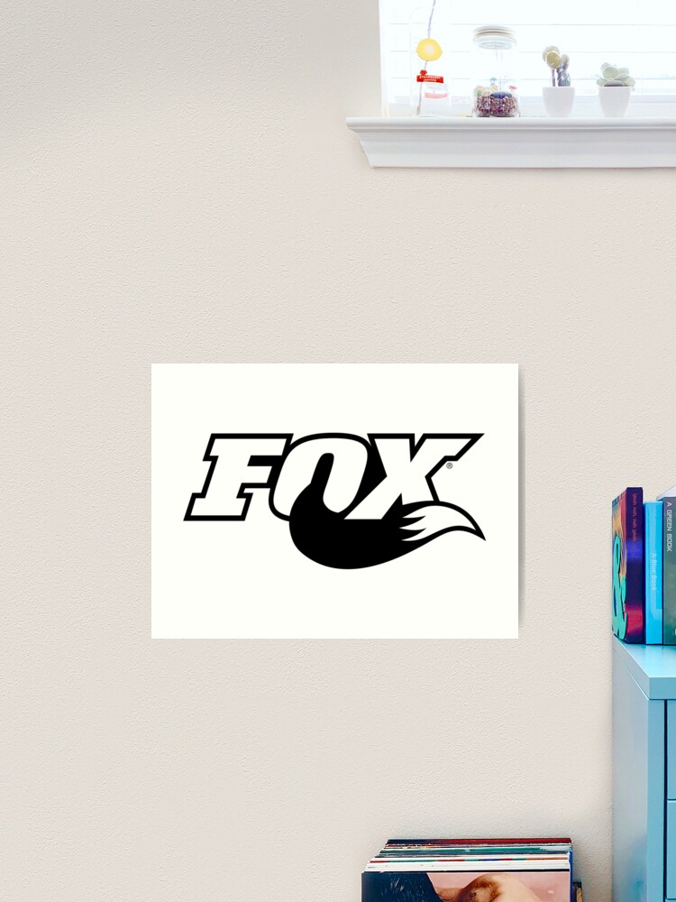 Fox mtb logo Poster for Sale by MTBfan