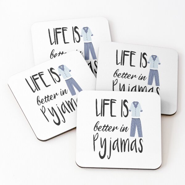 Item preview, Life Is Better In Pyjamas, stickers, For Sleep Lover, Pyjama Lover, Gift  designed and sold by MoradovT-shirt.