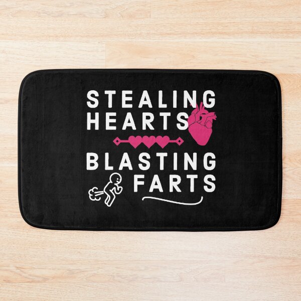 Item preview, Stealing Hearts And Blasting Farts Funny Valentines Day designed and sold by FP-POD.
