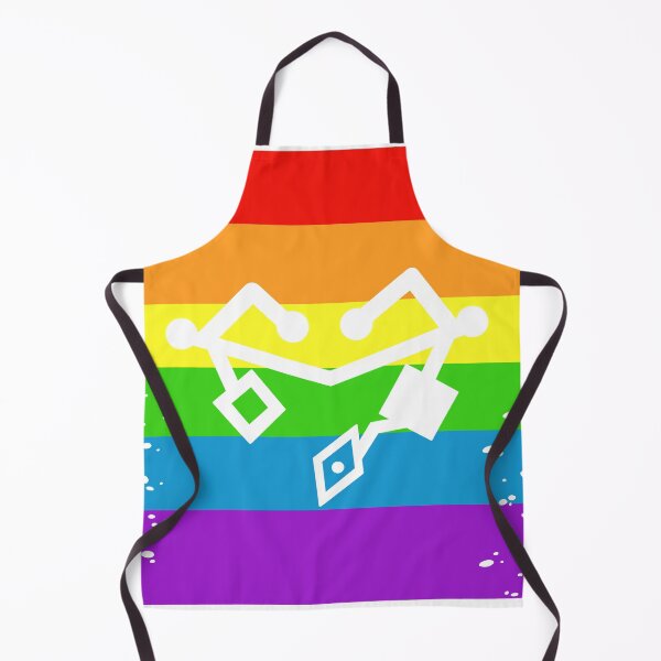Item preview, Friends of Mara heart of etheria failsafe first ones writing symbol on ripped pride flag designed and sold by Jellybeancreate.