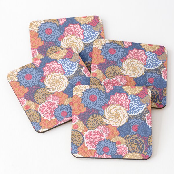 Item preview, Abstract flowers blooming designed and sold by tlemskaya.