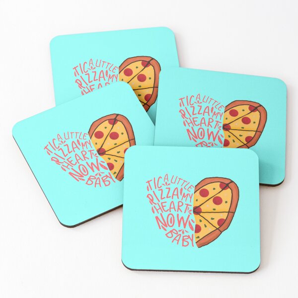 Artikelvorschau, Tic A Little Pizza My Heart Now Baby, Tourette-Syndrom, Tourette-Bewusstsein entworfen und verkauft von MJDezigns.