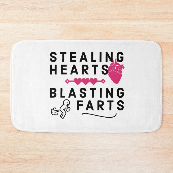 Item preview, Stealing Hearts And Blasting Farts Funny Valentines Day designed and sold by FP-POD.
