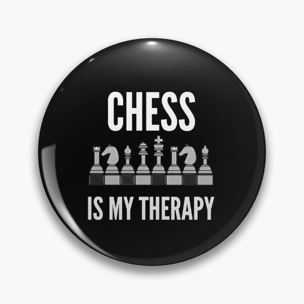 Item preview, Chess Is My Therapy designed and sold by Windmill Wildflowers.