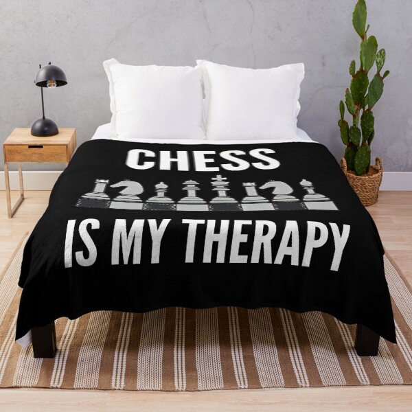 Item preview, Chess Is My Therapy designed and sold by Windmill Wildflowers.