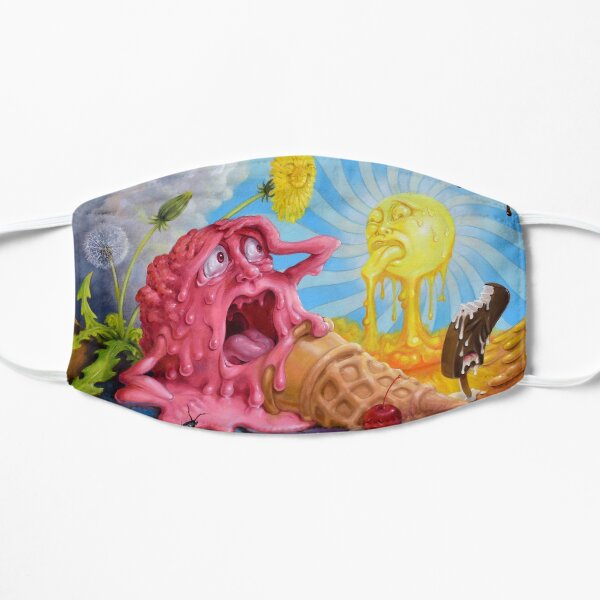 I Scream in the Sun Flat Mask