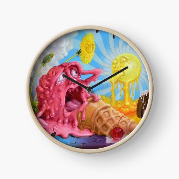 I Scream in the Sun Clock