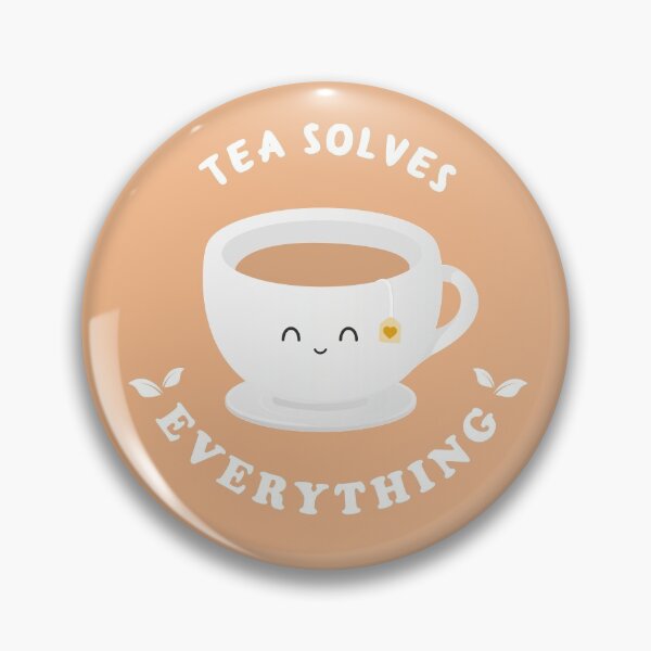Item preview, Tea Solves Everything ~ Kawaii Tea Cup designed and sold by Marzuqi Che Rose.