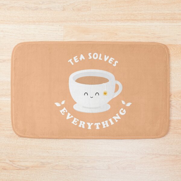 Item preview, Tea Solves Everything ~ Kawaii Tea Cup designed and sold by Marzuqi Che Rose.