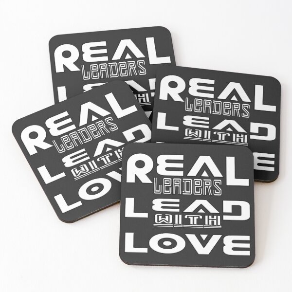 Item preview,  REAL LEADERS LEAD WITH LOVE designed and sold by Ralek.