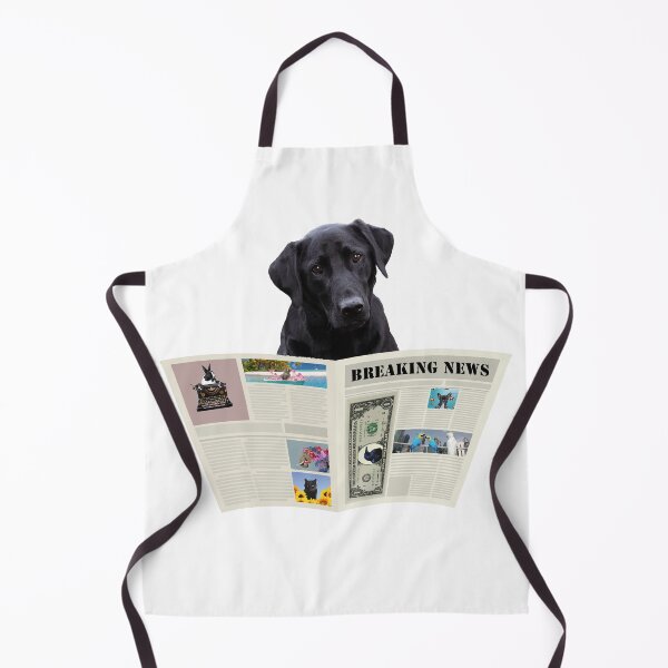 Item preview, Newspaper Breaking News Labrador Dog - Author Journalist designed and sold by Move-Art.