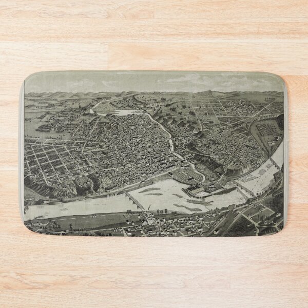 Item preview, Chippewa Falls, Wisconsin (1886) designed and sold by allhistory.