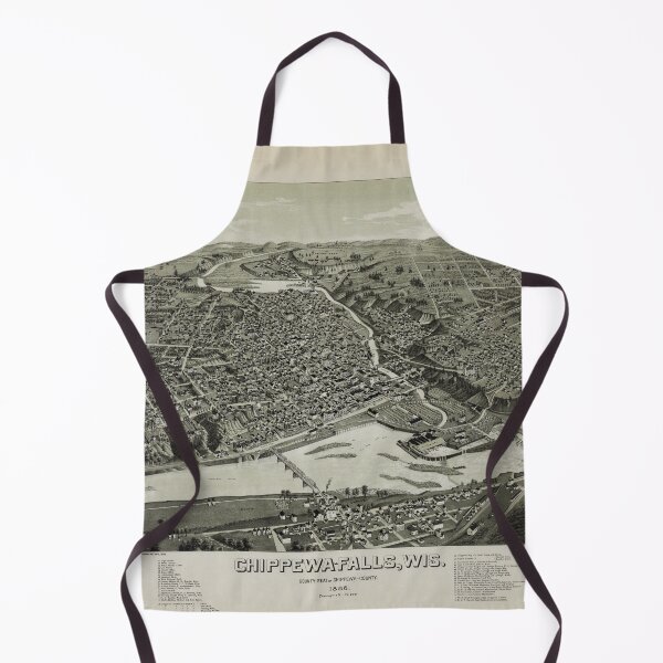 Item preview, Chippewa Falls, Wisconsin (1886) designed and sold by allhistory.