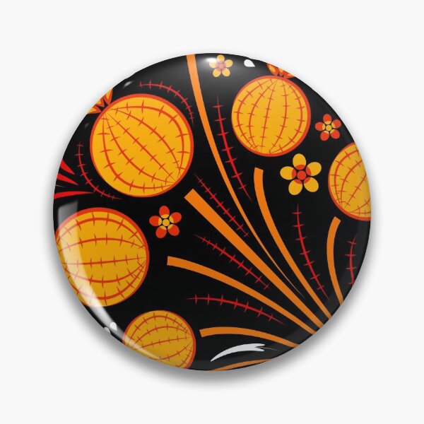 Item preview, Floral Slavic Flower Red & Yellow Bulbs designed and sold by Element85.