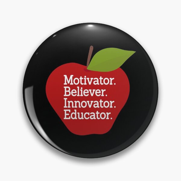 Item preview, Motivator Believer Innovator Educator, Teacher/Education, Teacher Gift, Teacher Life, Back To School, Red Apple designed and sold by JustGift.