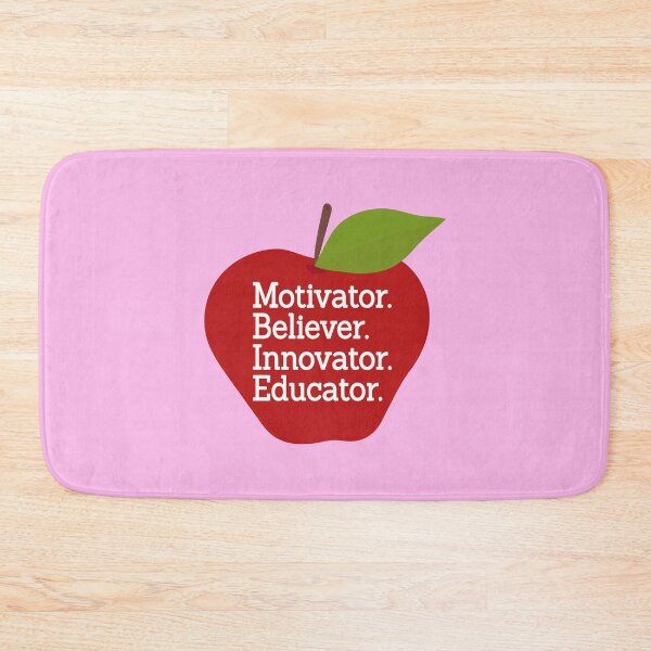 Item preview, Motivator Believer Innovator Educator, Teacher/Education, Teacher Gift, Teacher Life, Back To School, Red Apple designed and sold by JustGift.