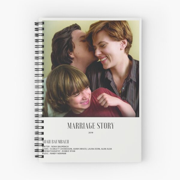 Item preview, Copy of Marriage Story - Noah Baumbach, Adam Driver, Scarlett Johansson | 2019 vintage movie poster designed and sold by Yesha  Vayeda.