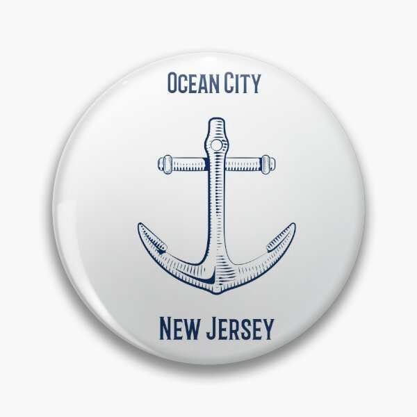 Item preview, Ocean City New Jersey Anchor Design designed and sold by JerseyBoysTees.