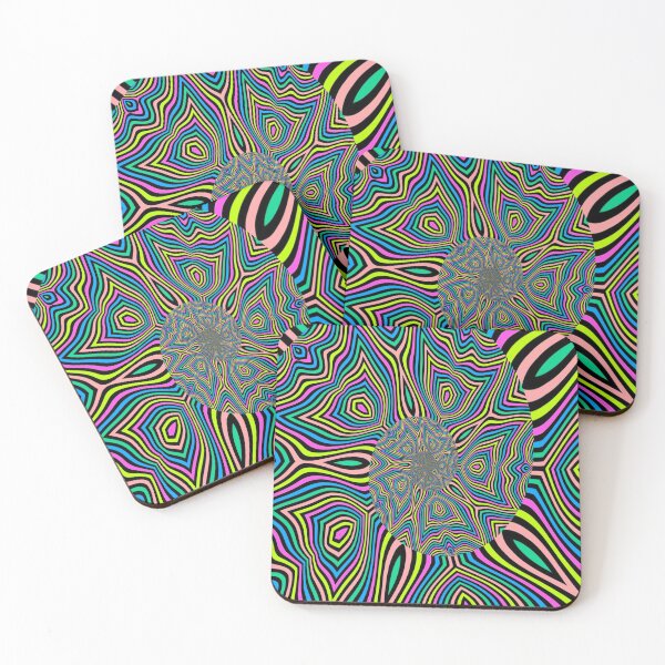 Item preview, Neon Retro Swirl designed and sold by ArtsyPrincess.