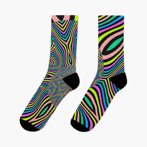 Item preview, Neon Retro Swirl designed and sold by ArtsyPrincess.