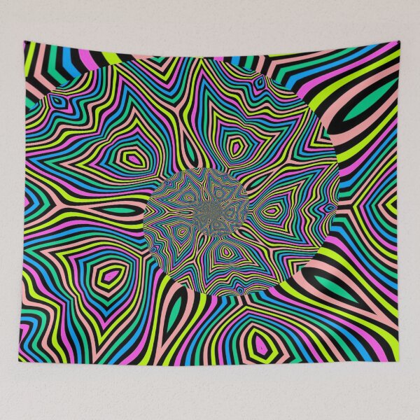 Item preview, Neon Retro Swirl designed and sold by ArtsyPrincess.