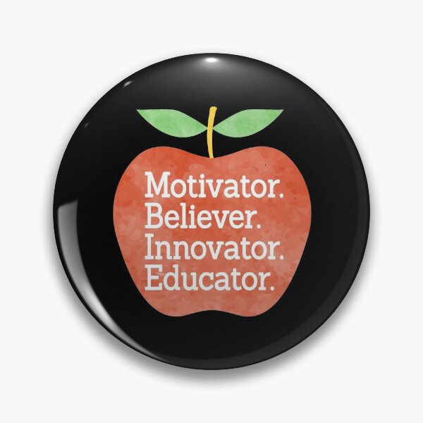 Item preview, Motivator Believer Innovator Educator, Teacher/Education, Teacher Gift, Teacher Life, Back To School, Red Apple designed and sold by JustGift.