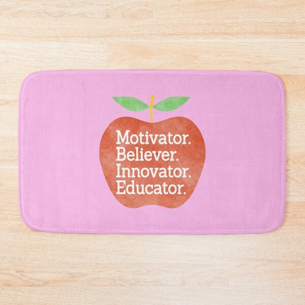 Item preview, Motivator Believer Innovator Educator, Teacher/Education, Teacher Gift, Teacher Life, Back To School, Red Apple designed and sold by JustGift.