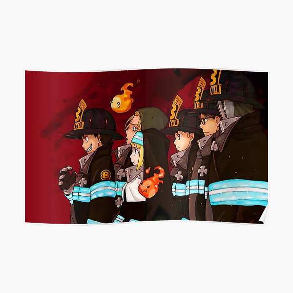 Fire Force Characters Gifts Merchandise Redbubble
