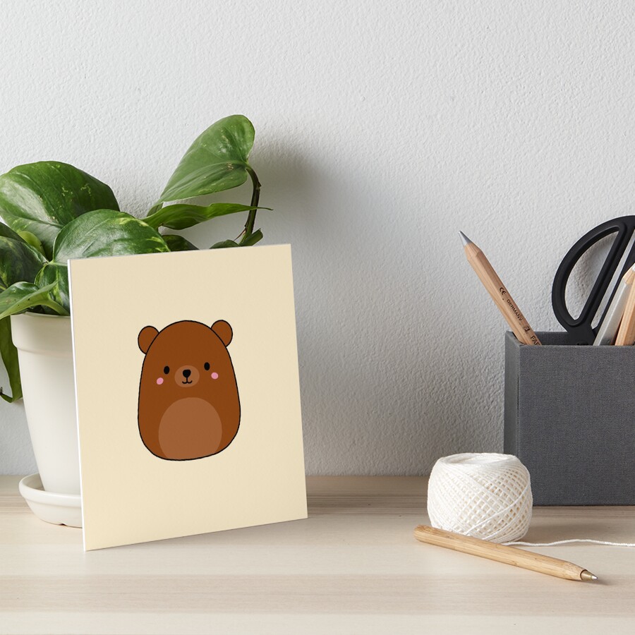 brown bear squishmallow