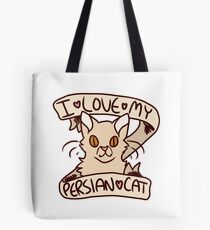 I <3 My Persian Cat Tote Bag