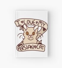 I <3 My Persian Cat Hardcover Journal