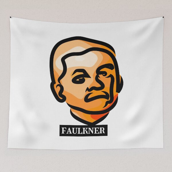 Item preview, Portrait of the writer Faulkner designed and sold by Xdelacra.
